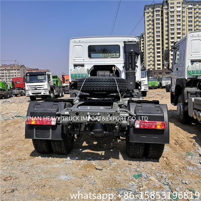 6 عجلات بضائع هوو رأس جرار مزدوج المحاور 4x2 380hp