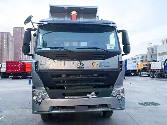 12 عجلة HOWO A7 تفريغ شاحنة قلابة 420hp في الفلبين