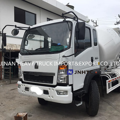 HOWO Light Duty شاحنة خلاطة أسمنت ذاتية التحميل 4x2 3cbm 5M3