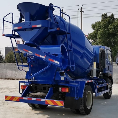 ساينو تراك HOWO شاحنة خلط الخرسانة الخفيفة 4x2 4 متر مكعب