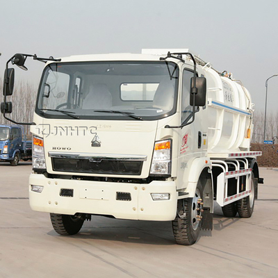 HOWO 4x2 Euro4 Euro2 Light Duty شاحنة تجارية للمطبخ نفايات خزانة الطعام