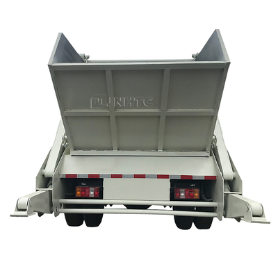 ذراع سوينغ هيدروليكي خفيف شاحنة قمامة صغيرة 4x2 3m3 5m3 Container