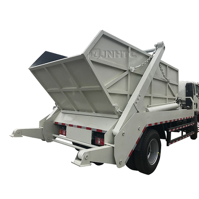 ذراع سوينغ هيدروليكي خفيف شاحنة قمامة صغيرة 4x2 3m3 5m3 Container