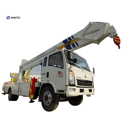 18m 20m Euro 4 Light Aerial منصة شاحنات هيدروليكية مثبتة