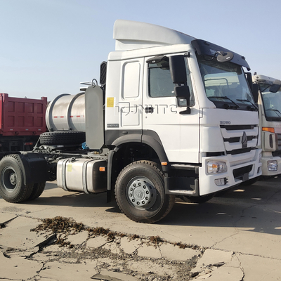 Sinotruk HOWO 4x2 رأس جرار شاحنة Euro2 371hp