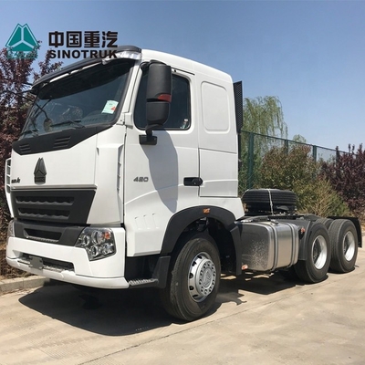 Leaf Spring Howo Sinotruk 6x4 شاحنة جرار 420hp