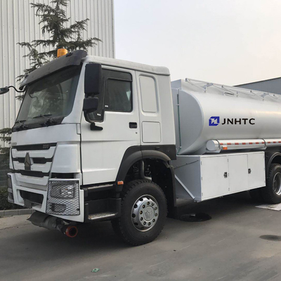 مقطورة ناقلة وقود النفط ساينو تراك HOWO 371hp Euro2 Euro3 25000L 6x4