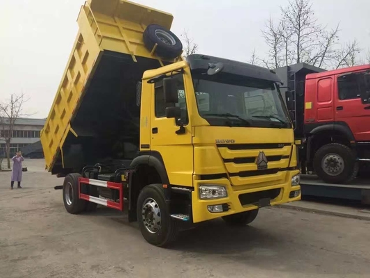 HOWO 4X2 شاحنة قلابة ثقيلة ZZ3167M3811 موديل 290HP