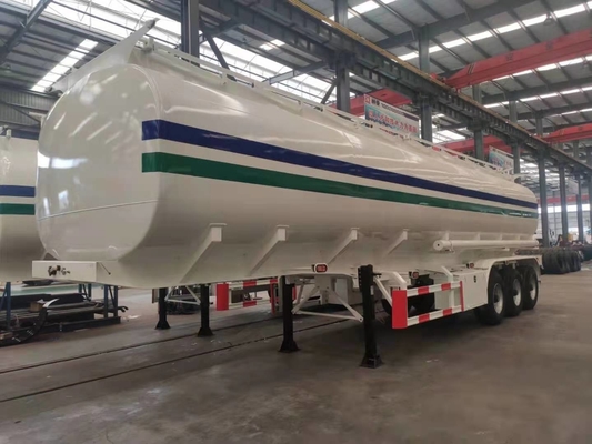 Liangshan 30000l-60000l Aluminium Fuel Tanker نصف مقطورة