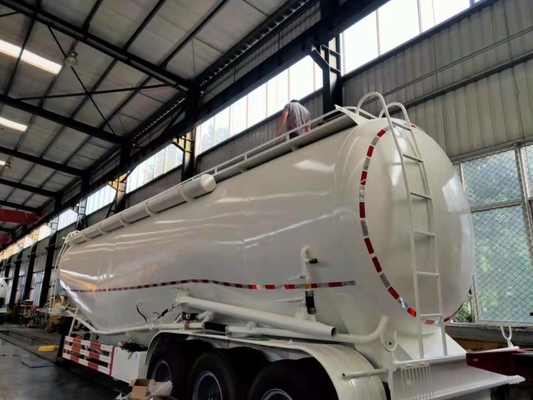 Liangshan 30000l-60000l Aluminium Fuel Tanker نصف مقطورة