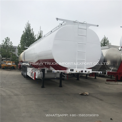 يمكن تسخين 3 محاور Fuwa أو Bpw Liquid Transport Truck Truck مقطورة 40 مكعب
