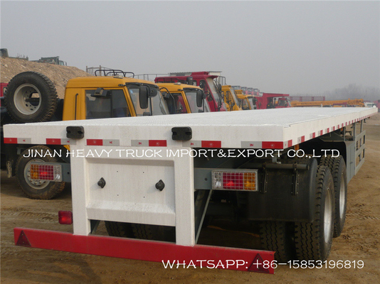 2 Axle 13/16 Ton Heavy Duty نصف مقطورات Fuwa Container نصف مقطورة 40ft