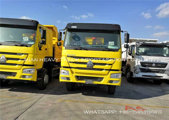 ساينو تراك 30 طن HOWO 371 شاحنة قلابة EURO II الانبعاثات