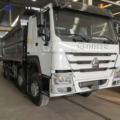 HOWO 9.726L شاحنة قلابة ثقيلة 12 Wheeler Dumper لأعمال التعدين