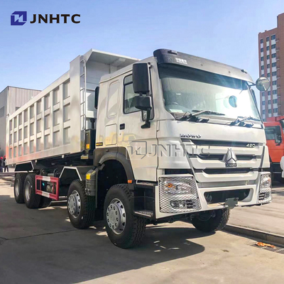 HOWO 9.726L شاحنة قلابة ثقيلة 12 Wheeler Dumper لأعمال التعدين