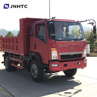 Sinotruk Homan Euro2 10 Ton 6 Wheels Dump Truck 4x2290hp قلابة شاحنة قلابة