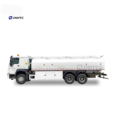 HOWO 6x4 نصف شاحنة خزان الوقود التزود بالوقود 12cbm 15cbm Euro2 Euro3