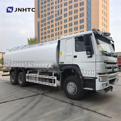 HOWO 6x4 نصف شاحنة خزان الوقود التزود بالوقود 12cbm 15cbm Euro2 Euro3