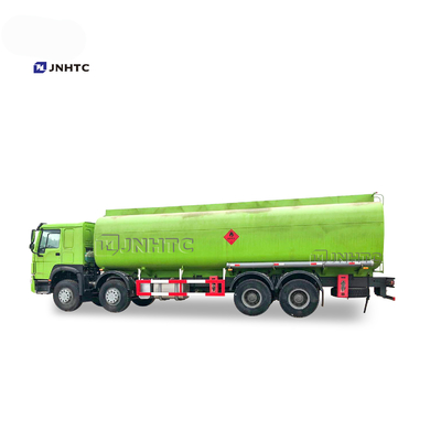 HOWO 8x4 12 عجلات شاحنة خزان الوقود التزود بالوقود 30cbm 35cbm 25 Cbm Euro2 Euro3
