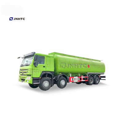HOWO 8x4 12 عجلات شاحنة خزان الوقود التزود بالوقود 30cbm 35cbm 25 Cbm Euro2 Euro3