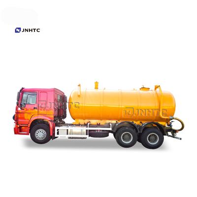 HOWO 6X4 Euro2 شاحنة صهريج شفط مياه المجاري 12cbm-22cbm تنظيف الفراغ