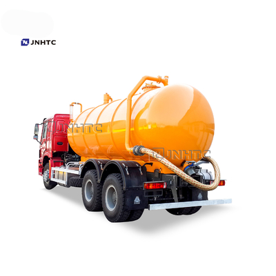 HOWO 6X4 Euro2 شاحنة صهريج شفط مياه المجاري 12cbm-22cbm تنظيف الفراغ