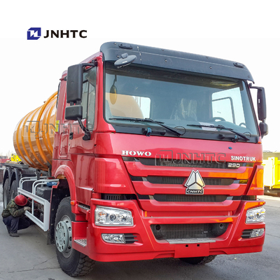 HOWO 6X4 Euro2 شاحنة صهريج شفط مياه المجاري 12cbm-22cbm تنظيف الفراغ