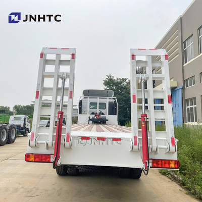 HOWO 8X4 Euro2 12 Wheels هادم سحب شاحنة Flatbed Road Block Removal Truck