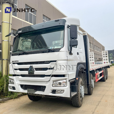 HOWO 8X4 Euro2 12 Wheels هادم سحب شاحنة Flatbed Road Block Removal Truck
