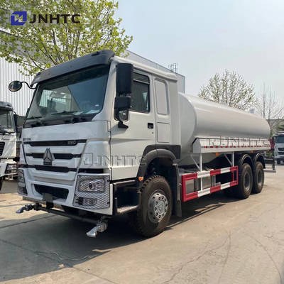 ساينو تراك هووا شاحنة خزان المياه EURO2 EURO3 6x4 290hp 15-25 مكعب
