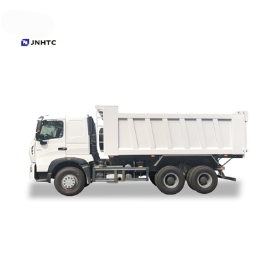 SINOTRUK HOWO T7 10 Wheeler Dump Truck لبناء نقل الرمال والحصى