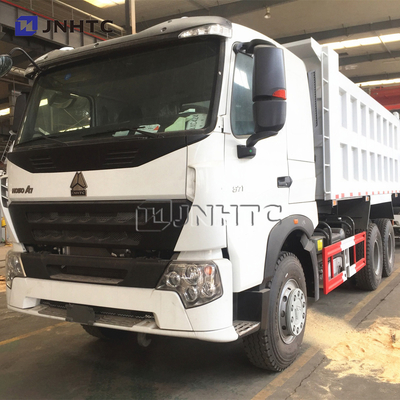 SINOTRUK HOWO T7 10 Wheeler Dump Truck لبناء نقل الرمال والحصى