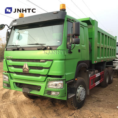 10 عجلات 371hp 30t 18M3 شاحنة قلابة ثقيلة HOWO 6x4