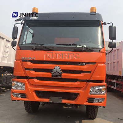 HOWO 6 × 4 20 متر مكعب شاحنة قلابة ستون ساند 10 عجلات 30 طن 371 حصان