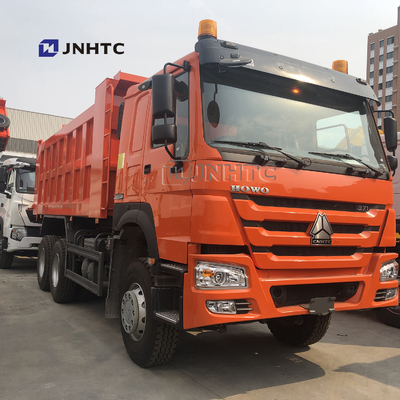 HOWO 6 × 4 20 متر مكعب شاحنة قلابة ستون ساند 10 عجلات 30 طن 371 حصان