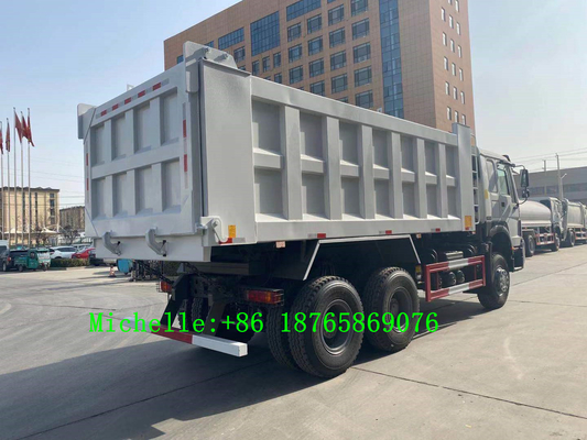 Sinotruk HOWO 6 * 4 Heavy Duty Dump Truck 10 Wheeler Tipper 371hp Horsepower 3 axle