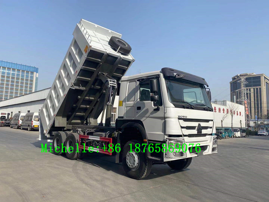 Sinotruk HOWO 6 * 4 Heavy Duty Dump Truck 10 Wheeler Tipper 371hp Horsepower 3 axle