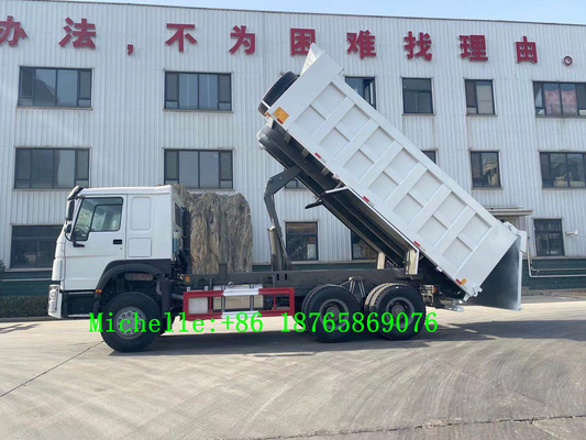 Sinotruk HOWO 6 * 4 Heavy Duty Dump Truck 10 Wheeler Tipper 371hp Horsepower 3 axle