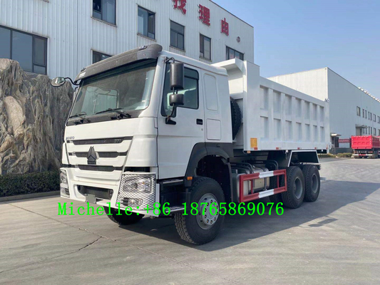 Sinotruk HOWO 6 * 4 Heavy Duty Dump Truck 10 Wheeler Tipper 371hp Horsepower 3 axle