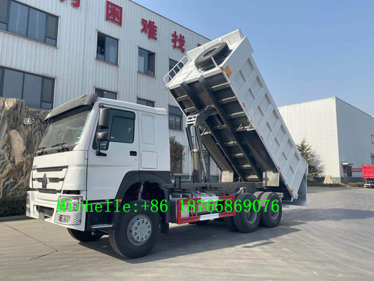 Sinotruk HOWO 6 * 4 Heavy Duty Dump Truck 10 Wheeler Tipper 371hp Horsepower 3 axle