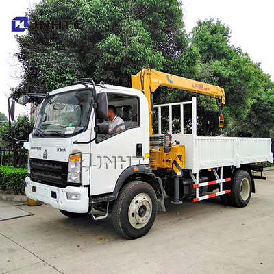 Sino Truck الشاحنات التجارية الخفيفة الخاصة مع 3 أطنان من رافعة البضائع