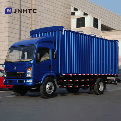 HOWO 4x2 Light Duty Commercial Truck Transport Cargo Box Wagon Van Truck
