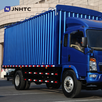 HOWO 4x2 Light Duty Commercial Truck Transport Cargo Box Wagon Van Truck