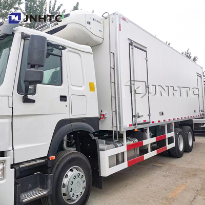SINOTRUK HOWO 6x4 Heavy Cargo Truck 20cbm Thermos ثلاجة شاحنة