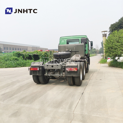 مستعملة HOWO Sinotruk 371 Prime Mover Truck 420hp 6X4 LHD RHD