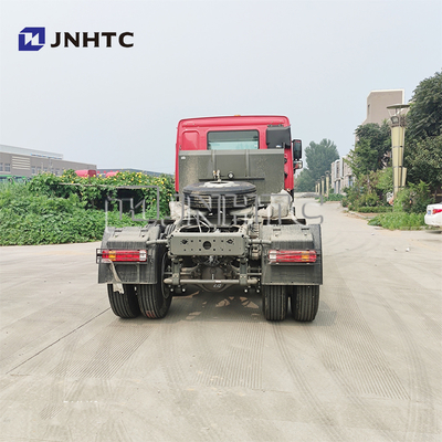 مستعملة رأس جرار مقطورة 95 كلم / ساعة 30 طن 6 × 6 مستعملة Howo Tractor Truck Trailer Head