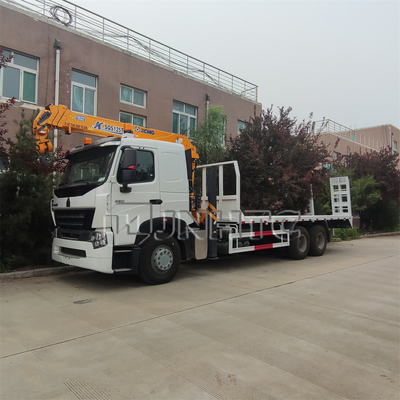 رافعة مثبتة على الشاحنة Sinotruk A7 Heavy Duty 6x4 Truck Mounted Crane