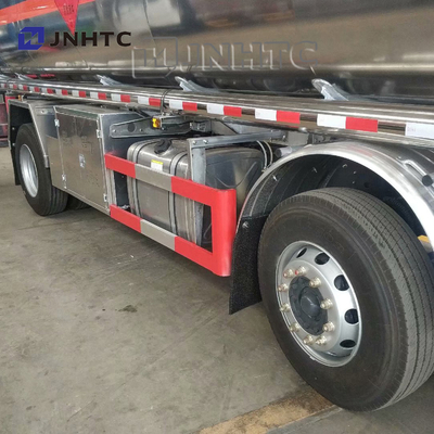 Sinotruk Howo Euro2 8x4 15cbm خزان الوقود شاحنة الفولاذ المقاوم للصدأ سبائك الألومنيوم 5083