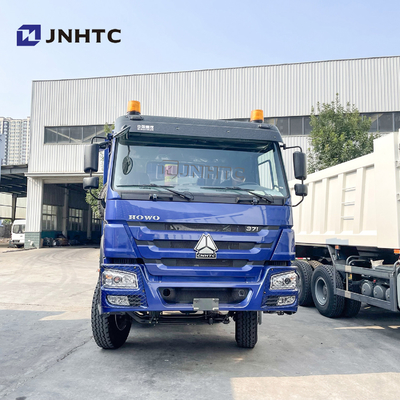 HOWO 6X4 Heavy Duty Dump Truck 10 Wheels 20m3 قلابة شاحنة 371hp مع ضوء إنذار