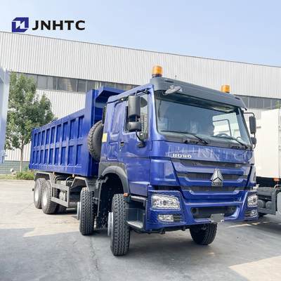 HOWO 6X4 Heavy Duty Dump Truck 10 Wheels 20m3 قلابة شاحنة 371hp مع ضوء إنذار
